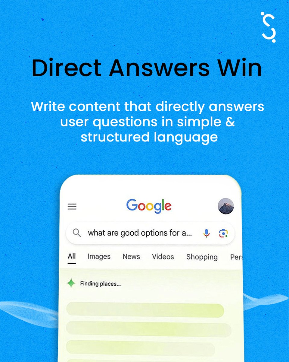 FinessseIM's tweet image. Still trying to crack AI Overviews?
👋 We’ve already unlocked the playbook.

DM us to get it 🔑

#AIOverview #SEO #DigitalMarketing #GrowthMarketing #Agency