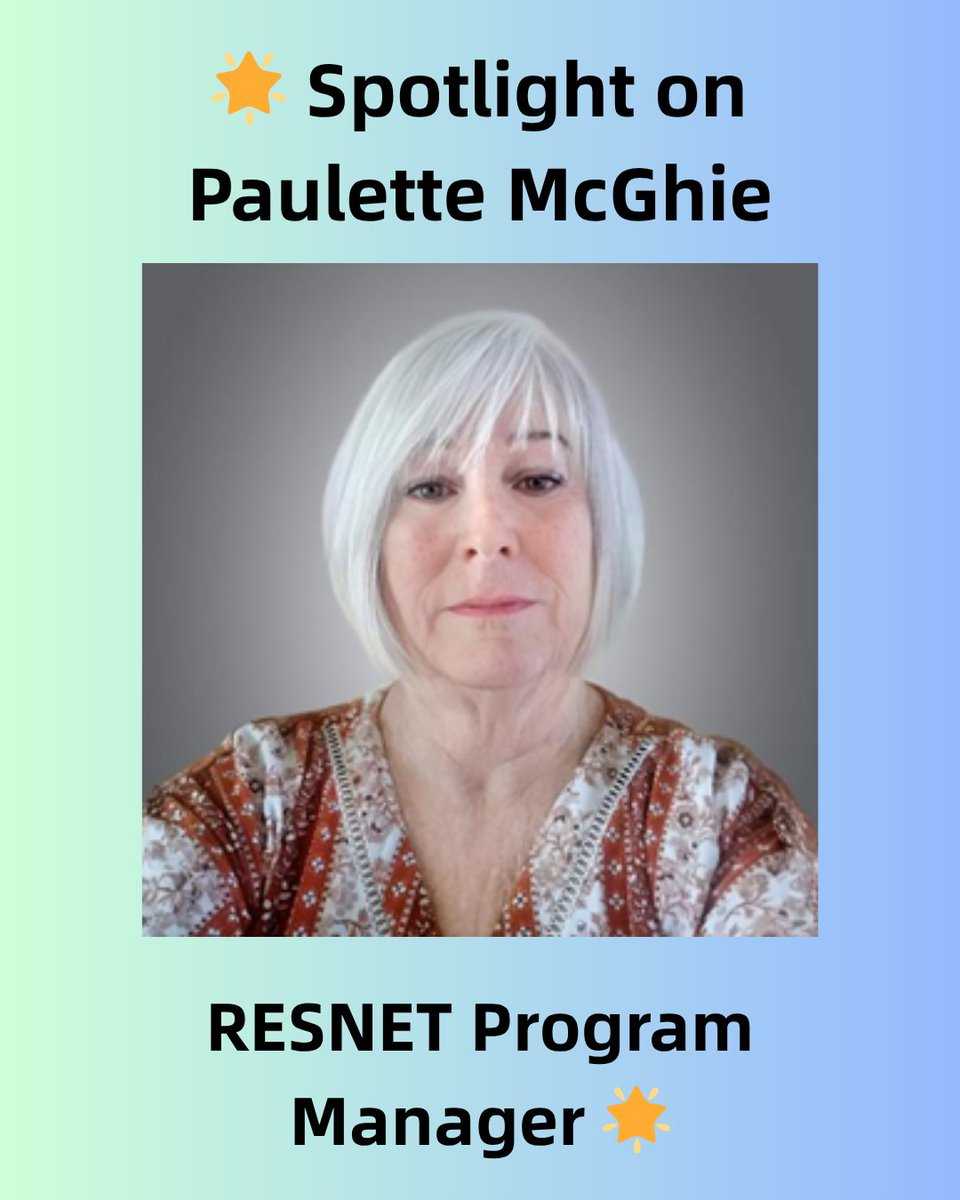 LearningEdge25's tweet image. 🌟 Student Spotlight: Paulette McGhie 🌟

With 20+ years in the HERS® industry, Paulette McGhie, Program Manager at RESNET, stands out for her leadership and commitment to learning.

Learning Edge LLC is proud to feature her! 💡💚