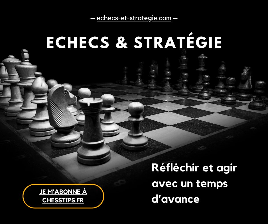 Chess_Strategy's tweet image. ♟ 𝐓𝐡𝐢𝐧𝐤 𝐨𝐮𝐭 𝐨𝐟 𝐭𝐡𝐞 𝐛𝐨𝐱 🎯 Un coup brillant, mais pourquoi ? 🧐 𝐕𝐨𝐭𝐫𝐞 𝐜𝐚𝐝𝐞𝐚𝐮 ➡ chesstips.fr
📕 Apprendre à jouer avec un livre 🗝️ 𝟑𝟐 𝐫𝐚𝐢𝐬𝐨𝐧𝐬 𝐝𝐞 𝐬𝐞 𝐦𝐞𝐭𝐭𝐫𝐞 𝐚𝐮𝐱 𝐞́𝐜𝐡𝐞𝐜𝐬 ➡️ bit.ly/FNAC-32
🆔 Jouez une…