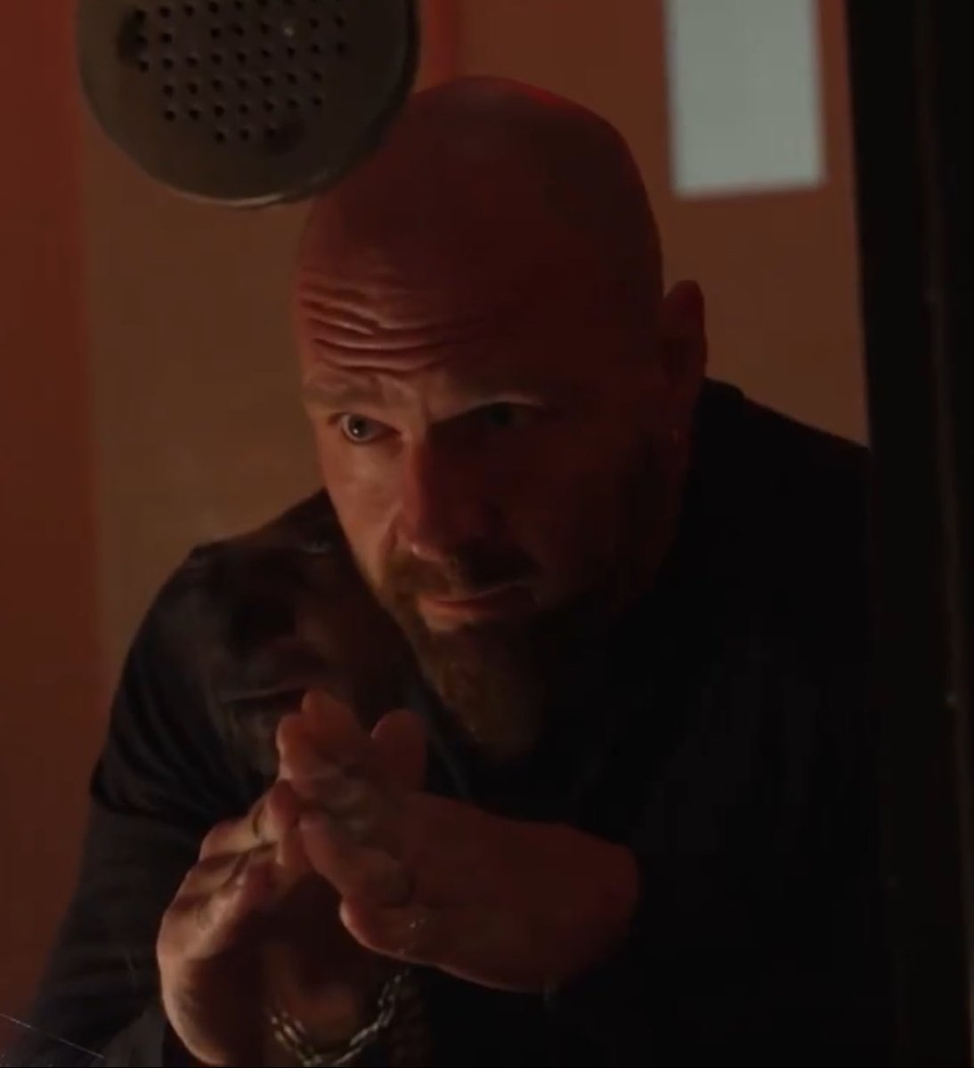 BackupHangman's tweet image. Could you imagine what a pretaped Death Rider Jon Moxley/Tribal Chief Roman sit down discussion in a dark room would look like