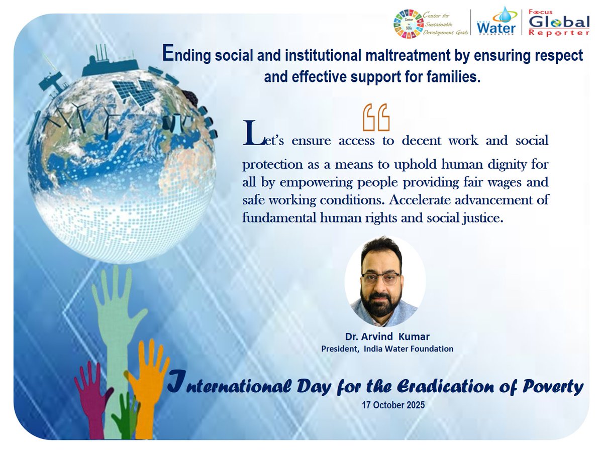 focusglobalrep1's tweet photo. #internationalpovertyeradicationday2025 #PovertyChallenge #povertyawarness #PovertyEradication #humanitarian #SDGs #TemporaryBasicIncome #EndPoverty #RecoverBetter #HumanDevelopment #GenerationEquality https://t.co/8kH1cyBxJ0