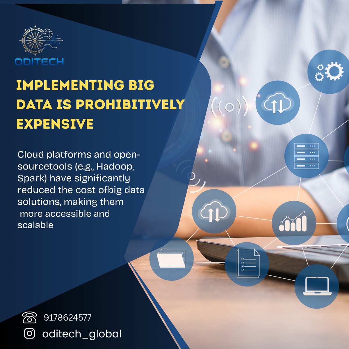 oditechglobal's tweet image. #BigDataImplementation is important because it transforms raw, unstructured data into actionable insights. It helps businesses improve efficiency, predict trends, enhance customer experience, and make data-driven decisions for growth.
#BigData #DataImplementation #DataDriven