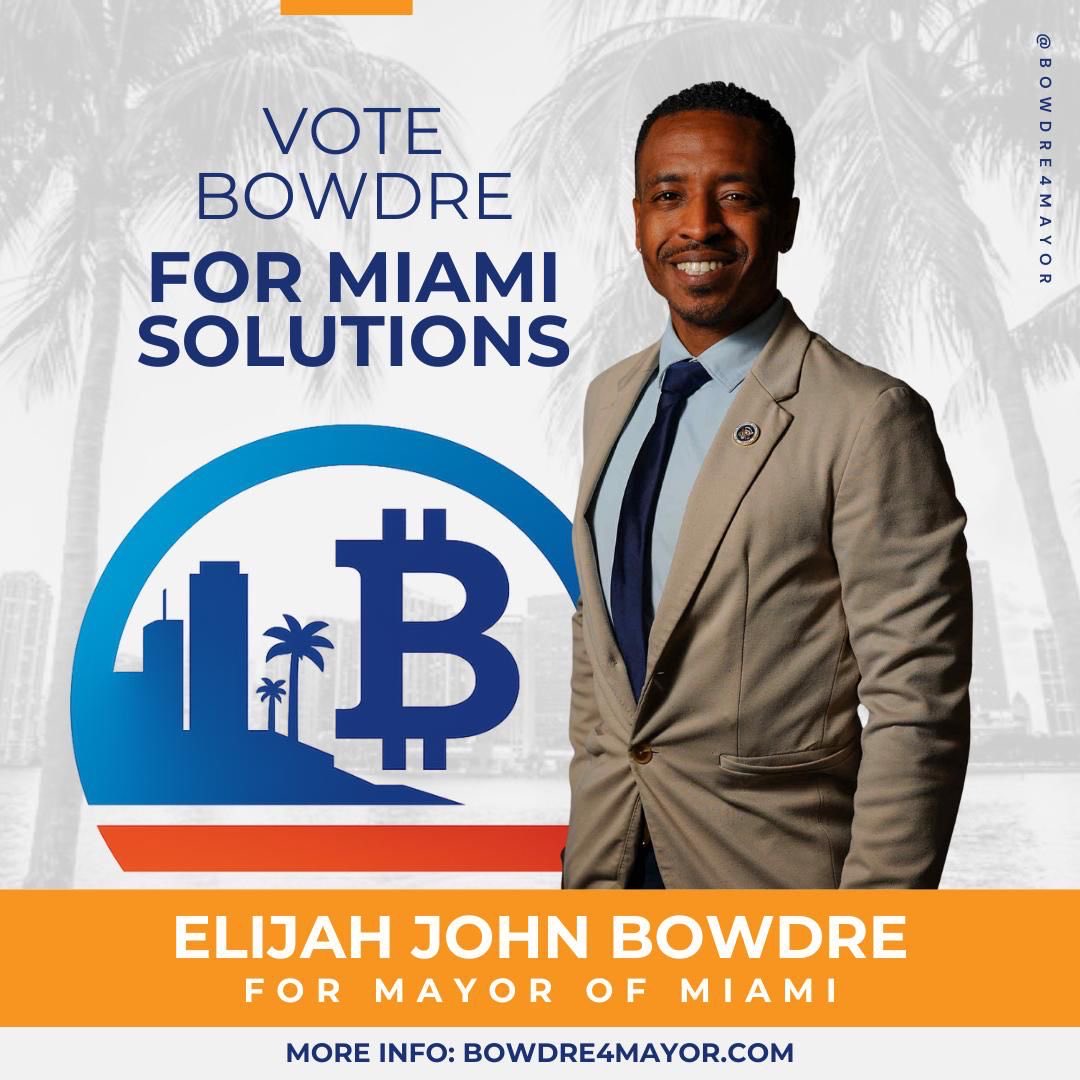 ChairmanBowdre's tweet photo. For the first time in history, a city will not merely tax—it will earn.

My administration will:
•Tokenize city-owned assets to unlock liquidity.
•Create new municipal capital markets with global participation.
•Develop equity positions in high-growth companies through public-private partnerships.
•Attract sovereign wealth funds, global banks, and venture capital into Miami’s civic growth engine.

Miami will not simply host innovation. Miami will be a shareholder in innovation.

https://t.co/3lM3ylC00L