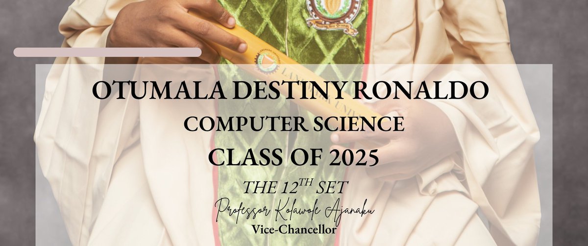 DestinyOtumala's tweet image. Yes my legal name is Ronaldo
My father is a very delusional man u fan
So I'm done with school also I guess