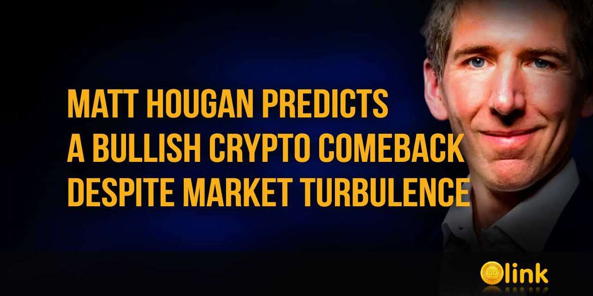 icolink.com/ico-news/matt-… Matt Hougan, Chief Investment Officer at Bitwise, isn't losing sleep over the latest crypto downturn. Despite the market's steep drop driven by trader liquidations, he believes the turbulence is fleeting #ICOLINK #Blockchain  #Bitcoin  #Crypto  #Ethereum