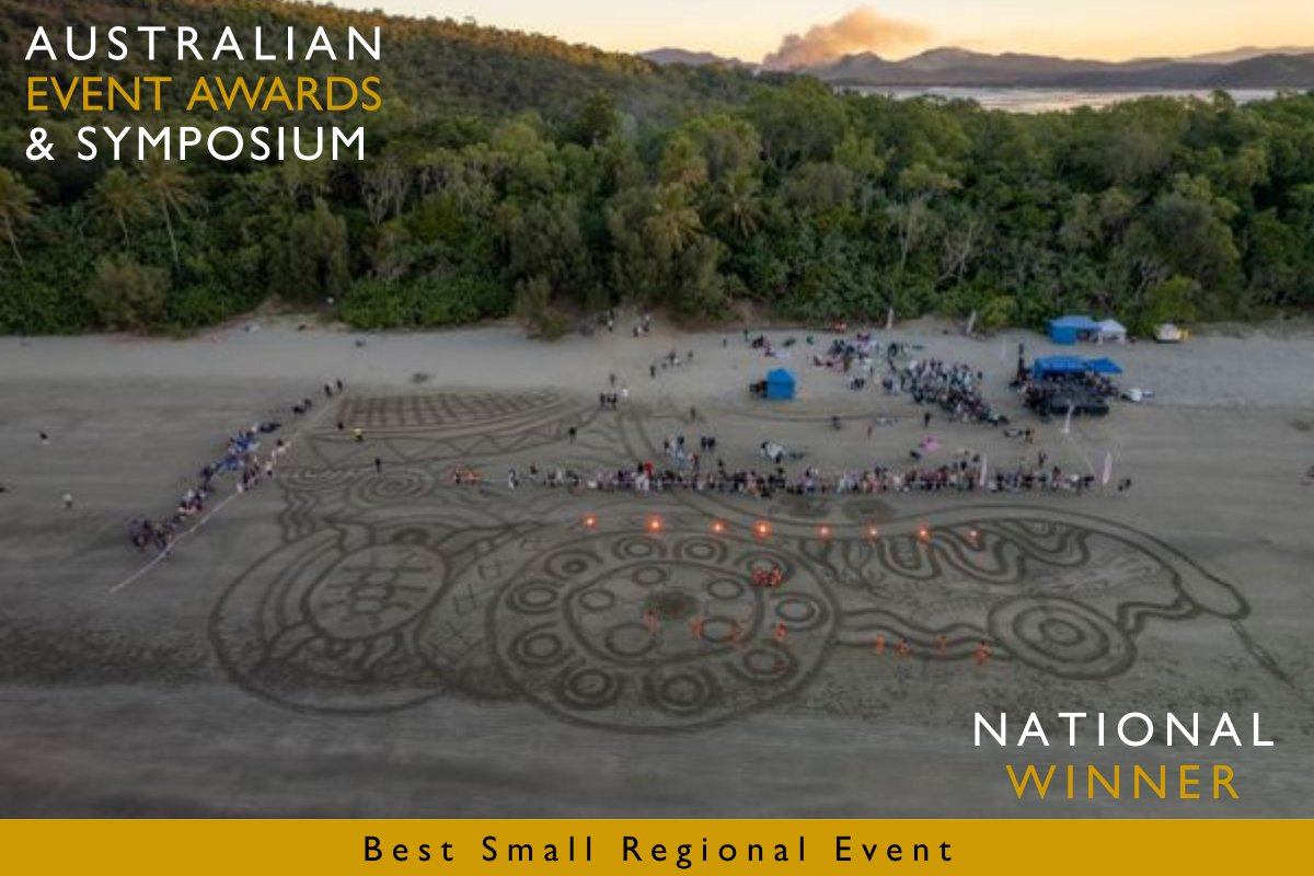 ✨ Best Small Regional Event ✨ Congrats to Between the Tides 2025 (Queensland Music Festival)! Music, culture &amp; storytelling on Yuwi Country made this sold-out tidal celebration unforgettable. 💡 Congrats to all nominees!

#AustralianEventAwards #Awards #events #coffsharbour