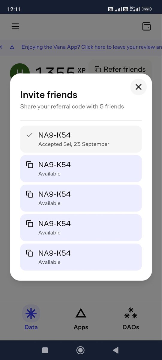 deatch03's tweet photo. @vana 
I still have the code for those who want to join https://t.co/1V9GpB0YbK