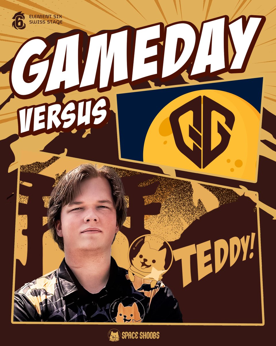 POW!💥IT'S GAMEDAY! #Element6REALTier2tournamentbtw
Will SHOOB survive FIRST round with TWO subs against QoR??😱
FIND OUT TONIGHT AT 9PMEST!🕘
🔴Live at ttv/rainbow6bravo 🔴