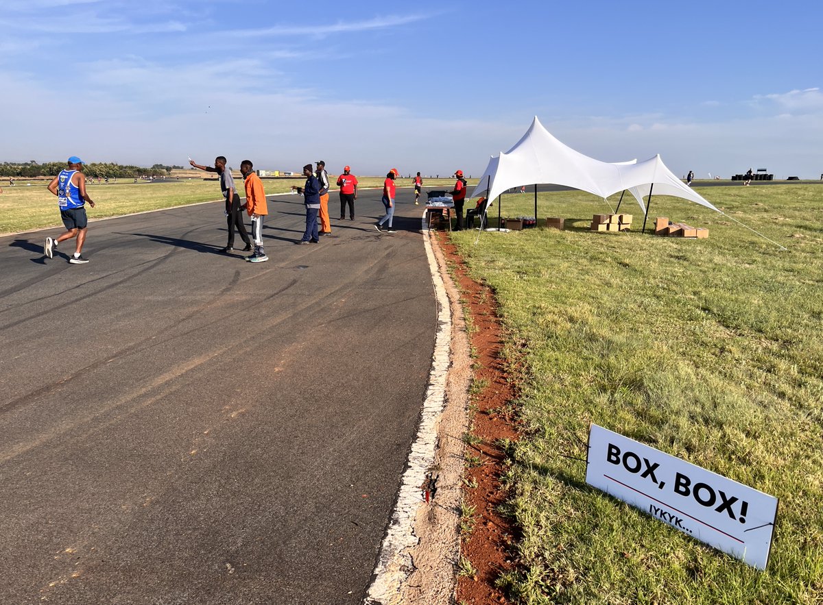 This sign was translating as rude in my head during #RedStarMarathon. However, in motor racing jargon, “box, box” means “come into the pit lane now.” Having said that, if🇿🇦does get F1 GP I imagine that the Afrikaans commentators may well herald Max Verstappen in with “box, box”.