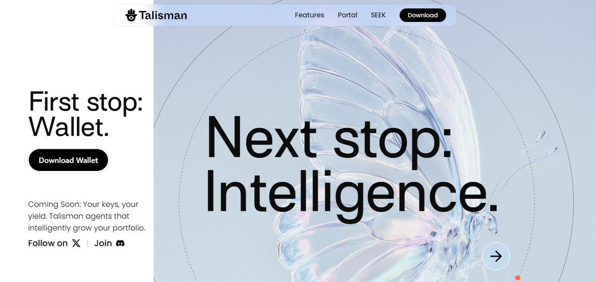 Talisman now supports Solana!
Users can manage their DeFi positions directly in the wallet, making multichain interactions seamless and portfolio management effortless. 
#Talisman $SEEK <a href="/wearetalisman/">Talisman</a>

pad.chaingpt.org/pools/talisman…
