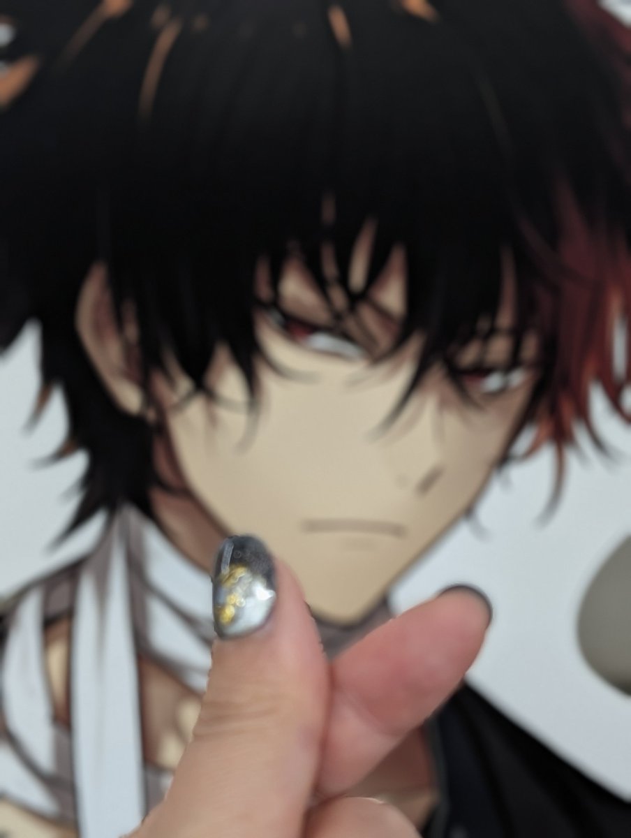 どっちにもピント会ってなくてわろ🤣