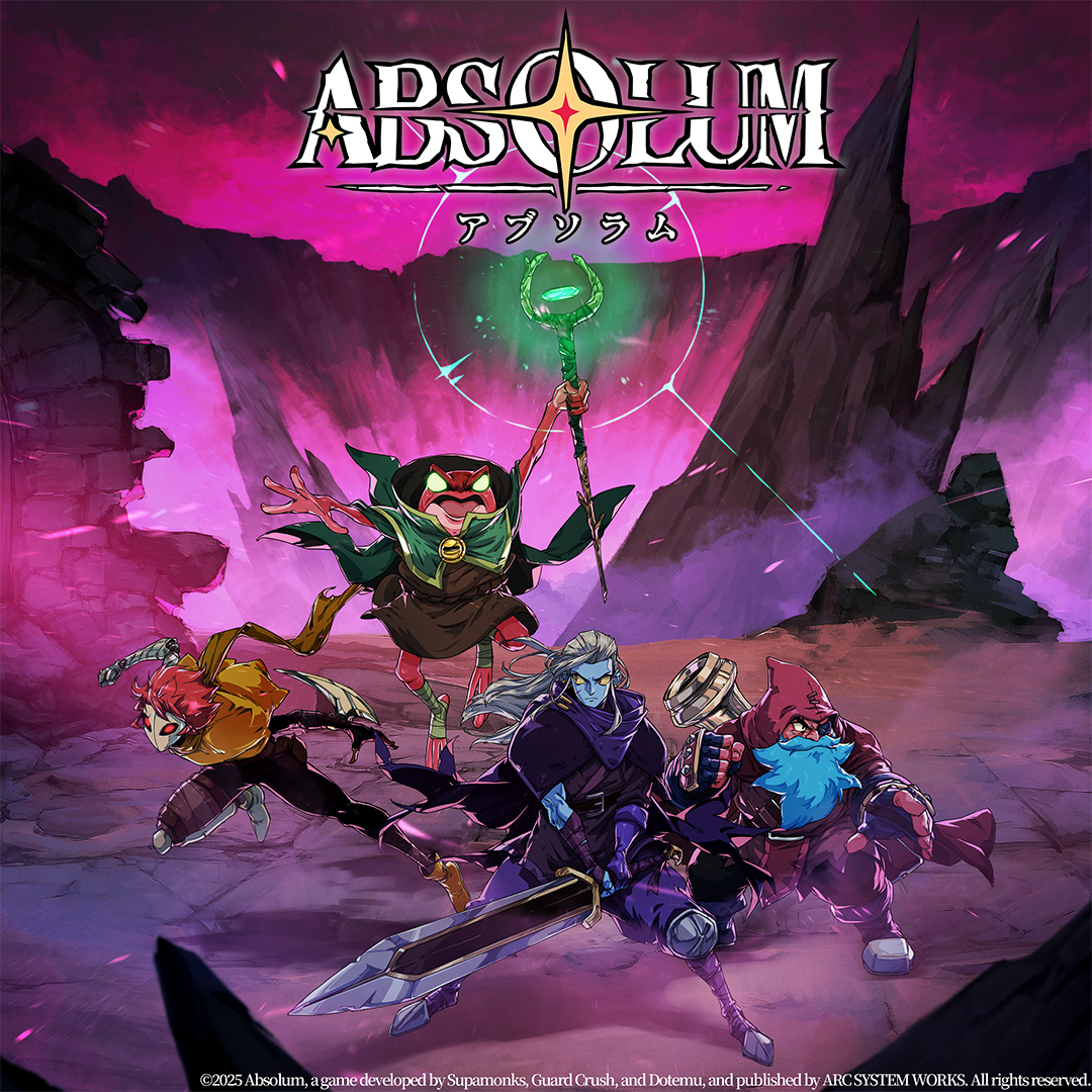 ARCSY_PR's tweet image. 【重要なお知らせ】
「Absolum（アブソラム）」Nintendo Switch版にて、特定の状況でゲームが強制終了してしまう不具合を修正するアップデートを実施いたしました。

ゲームをプレイされる前に、必ずアップデートを実施するようお願いいたします。…