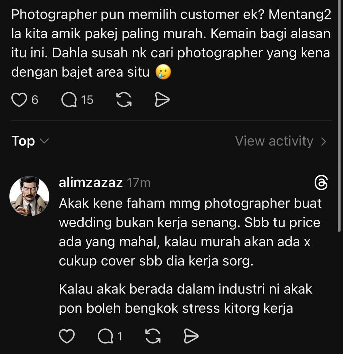 Kita ckp bende btul, tapi mmg takkan pahm, kene block pulak 🙁