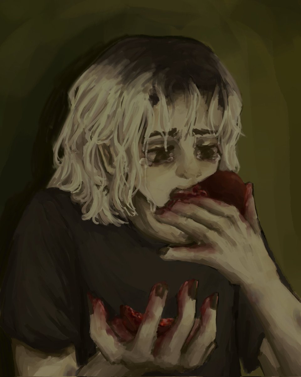 solixfliar's tweet photo. Pomegranate of grief and despair or something idk, featuring my OC  :>

Please show off your art in the replies as well if you'd like to be moots •⁠ᴗ⁠• #artmoots https://t.co/zARKPcmcMk
