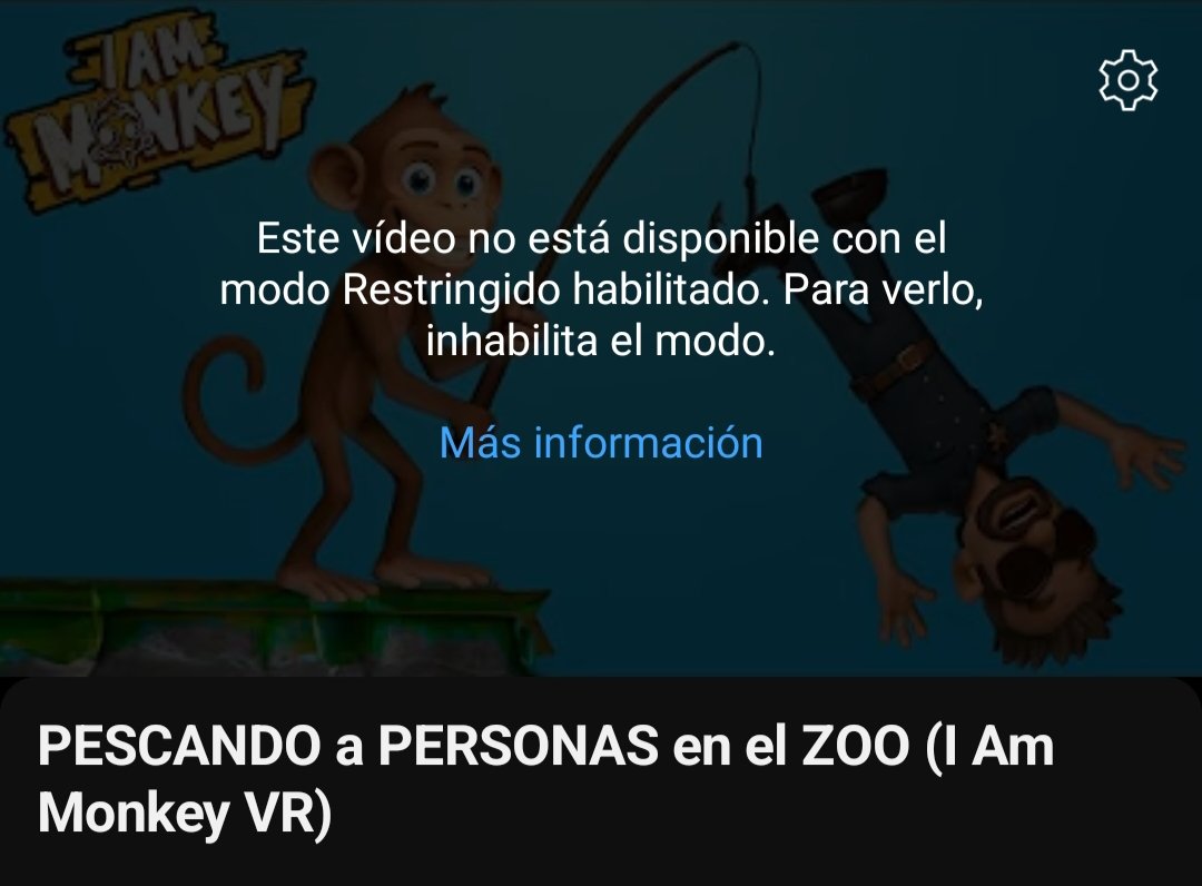 LioxplayVr's tweet photo. @TeamYouTube necesito ayuda con el tema del modo restringido, mis vídeos no contienen violencia y aún así Youtube me lo considera como contenido no apto para todos los públicos, exactamente qué parte del contenido no es apto? https://t.co/NvhHXDDM4W