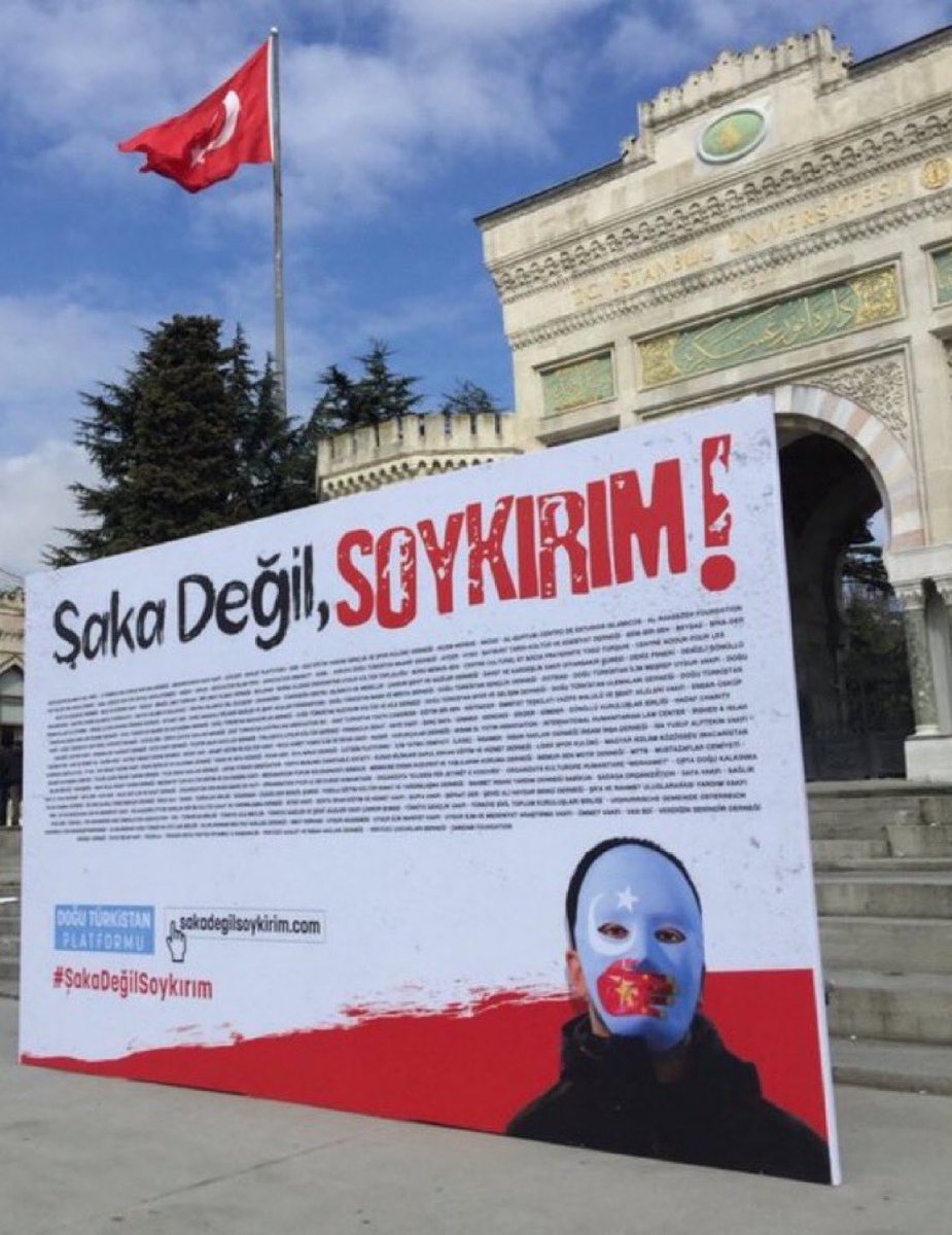 Bugüne kadar birçok ülkenin parlamentosu, Çin’in Doğu Türkistan’da uyguladığı insanlık dışı politikaları SOYKIRIM olarak tanıdı.

TBMM’nin de harekete geçmesi için toplumsal baskı gerekiyor. Sen de yoruma #FreeTurkistan yaz. <a href="/TBMMresmi/">TBMM</a> ‘yi etiketle.