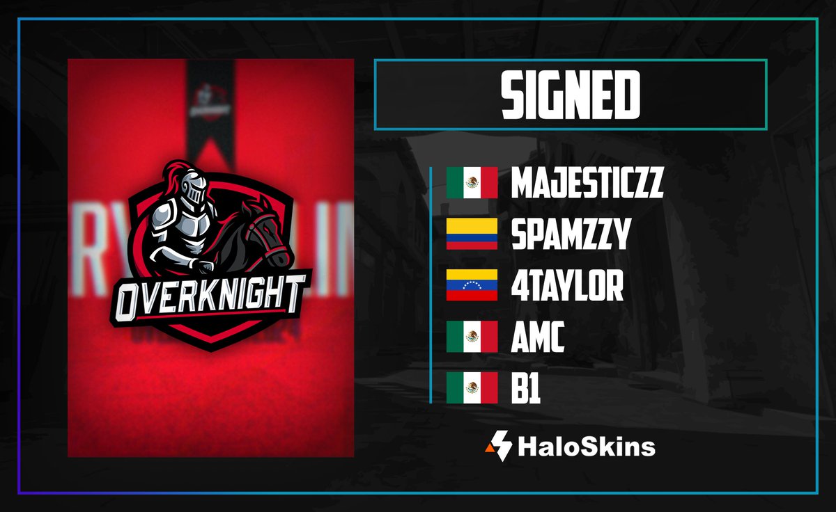 Confirmed: 🇲🇽OverKnight sign 🇲🇽🇨🇴🇻🇪FULL SEND