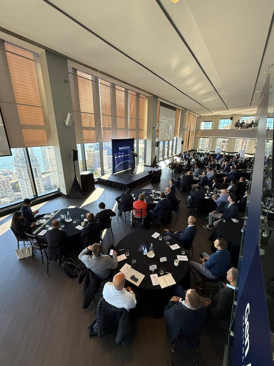 SourceFuse's tweet image. That’s a wrap on a truly transformative day in Boston! 🎉 Our #GenAI & #healthcare event in Boston brought together visionaries, researchers, and technology leaders to push boundaries in #lifesciences and #patientcare.
Swipe through the highlights.
#HealthTech #BostonEvents #AWS
