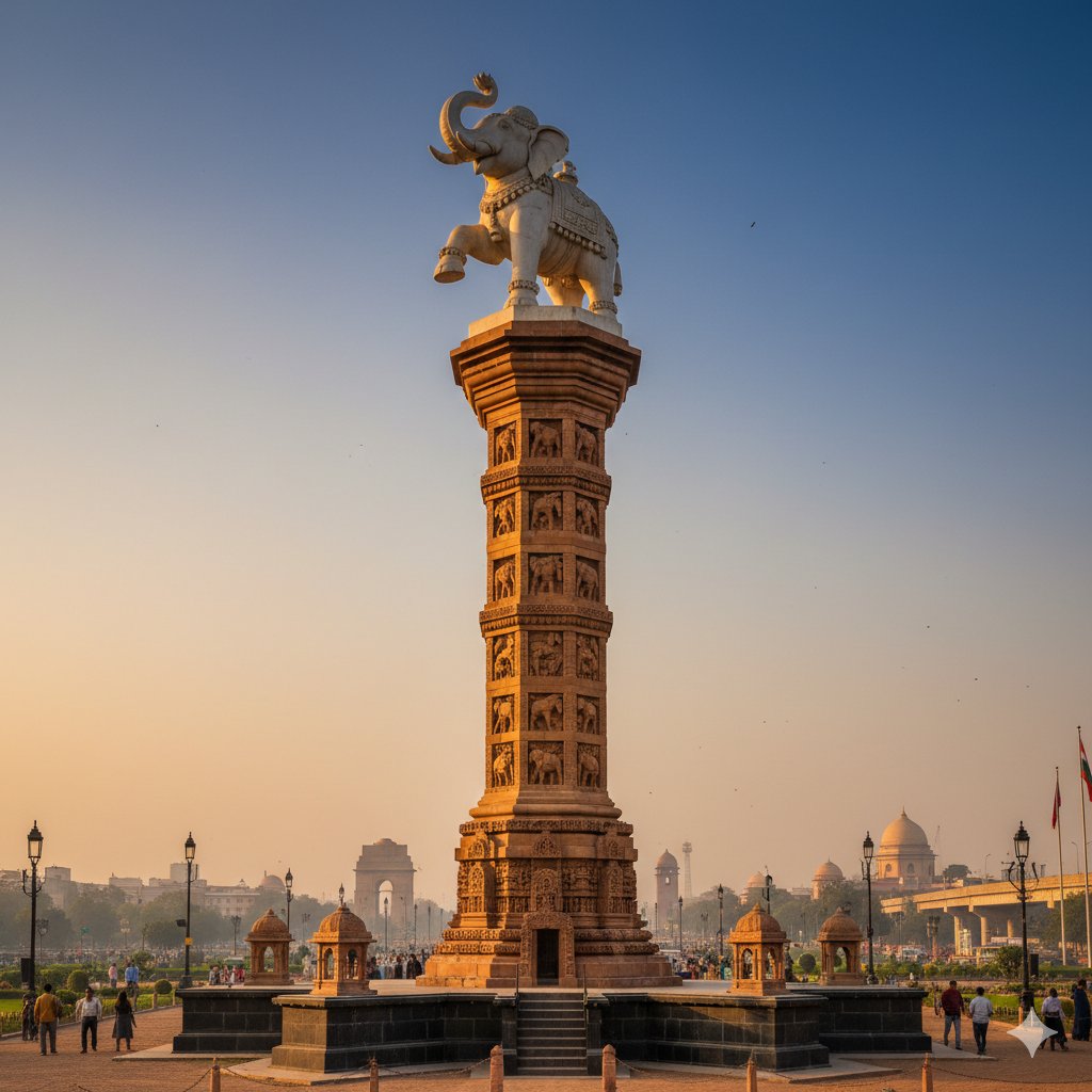 dhammainvicta's tweet image. Bring back Mauryan Tradition of Pillars
All major cities should have one