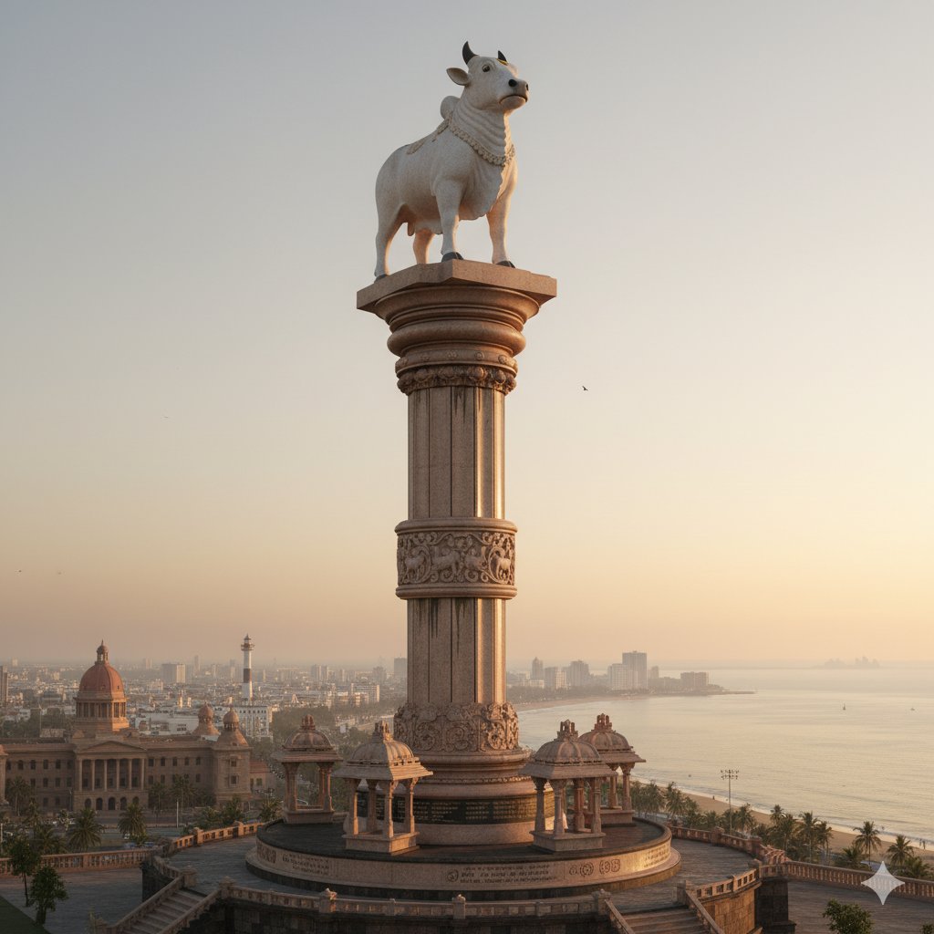 dhammainvicta's tweet image. Bring back Mauryan Tradition of Pillars
All major cities should have one