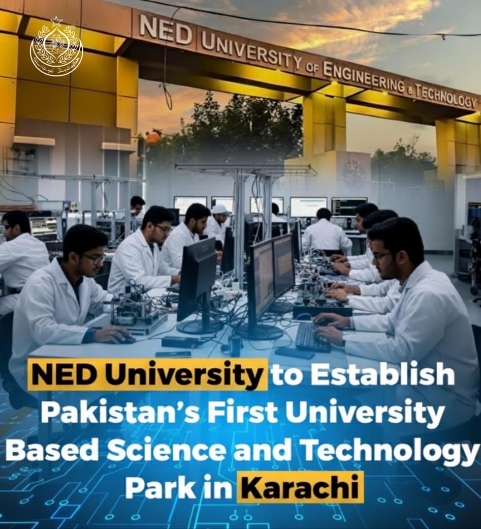 Muhammadal16700's tweet image. Enertech Holding Company (Kuwait Investment Authority) کے اشتراک سے سندھ حکومت اور NED یونیورسٹی کا تاریخی قدم!  
یہ G2G شراکت نوجوانوں کے لیے ٹیکنالوجی، تحقیق اور روزگار کے مواقع لے کر آئے گی۔  
🚀📚💼  
#SindhGovt #NEDUniversity #Enertech #PPP #G2G