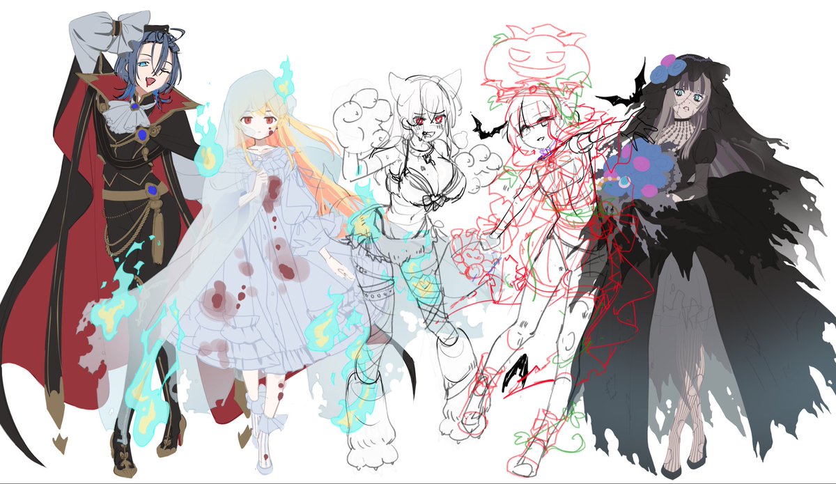 🎃👻なReGLOSSを描いてますね…
（そのうち消します）