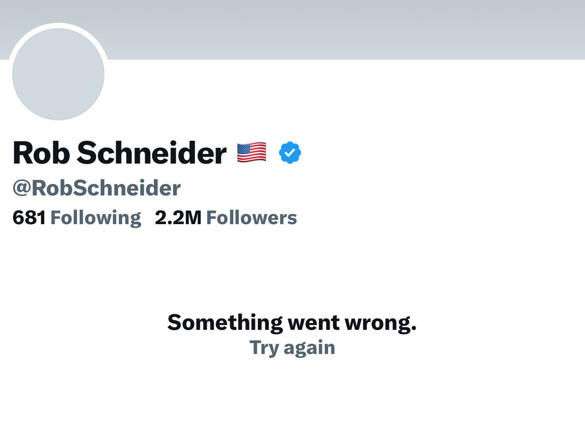 Holy shit, they banned Rob Schneider!