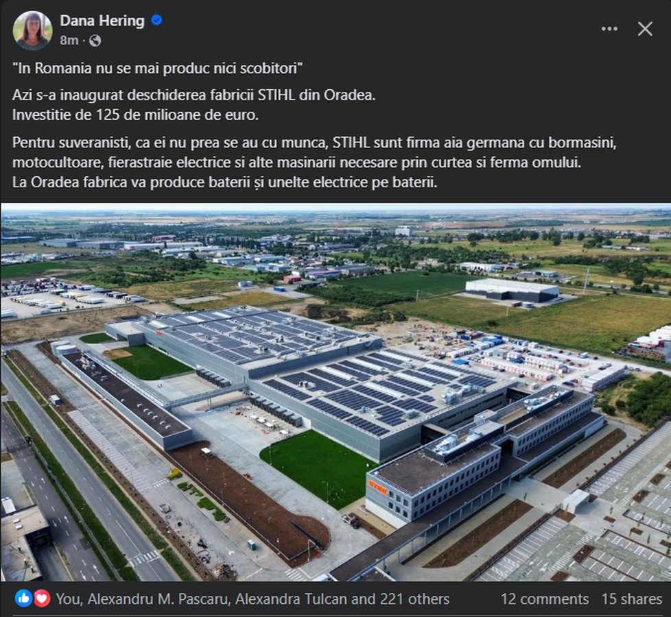 în ciuda prostiilor remestecate de suveraniștii imbecili, în România se produc chestii
