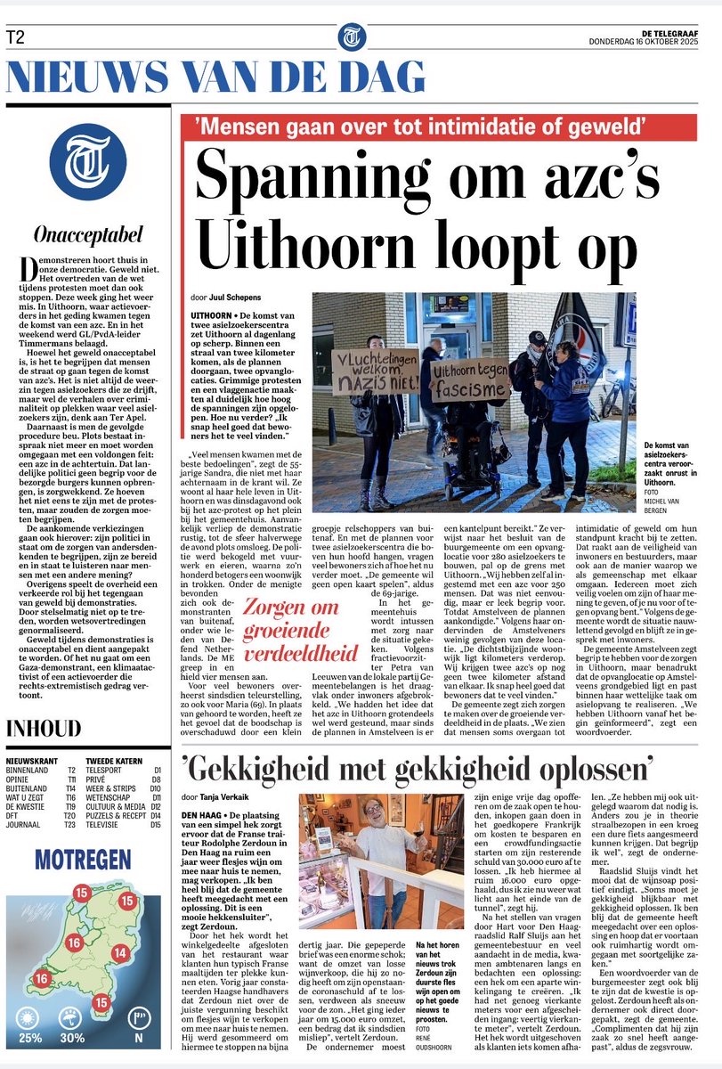 Geweldige opsteker voor deze ondernemer! Heel tof!
 <a href="/ralfsluijs/">Ralf Sluijs 💚💛</a> (en Haags ambtenaren-apparaat)  levert! <a href="/Hartv00rDenHaag/">Hart voor Den Haag 💚💛</a>