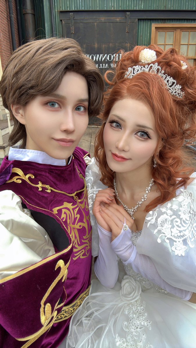 dハロ後半一発目エドワード
命よりも大切な最愛のジゼルと🦋

#Dハロ仮装 #Dハロ仮装2025