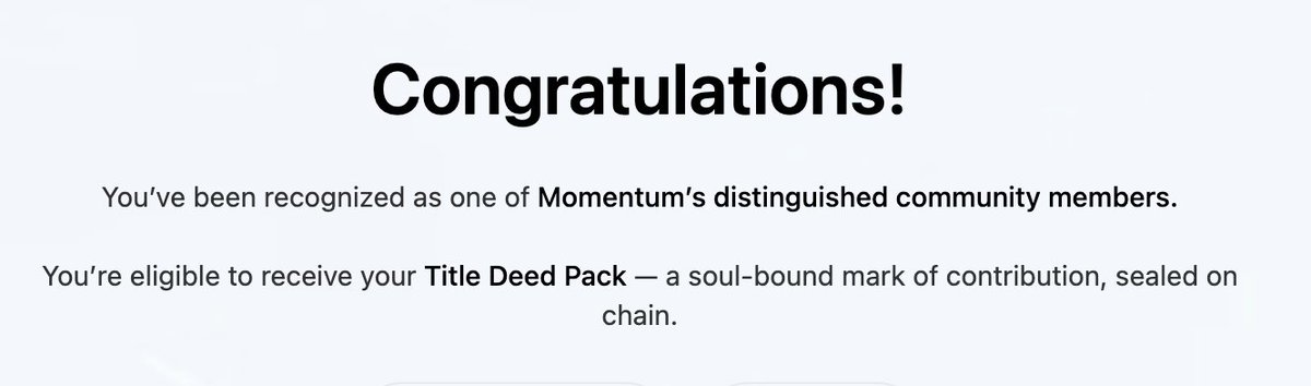 I nominated those who asked me to nominate them yesterday, we'll embark on the <a href="/MMTFinance/">MomentumⓂ️Ⓜ️T</a> adventure together. I'm excited to own the nft