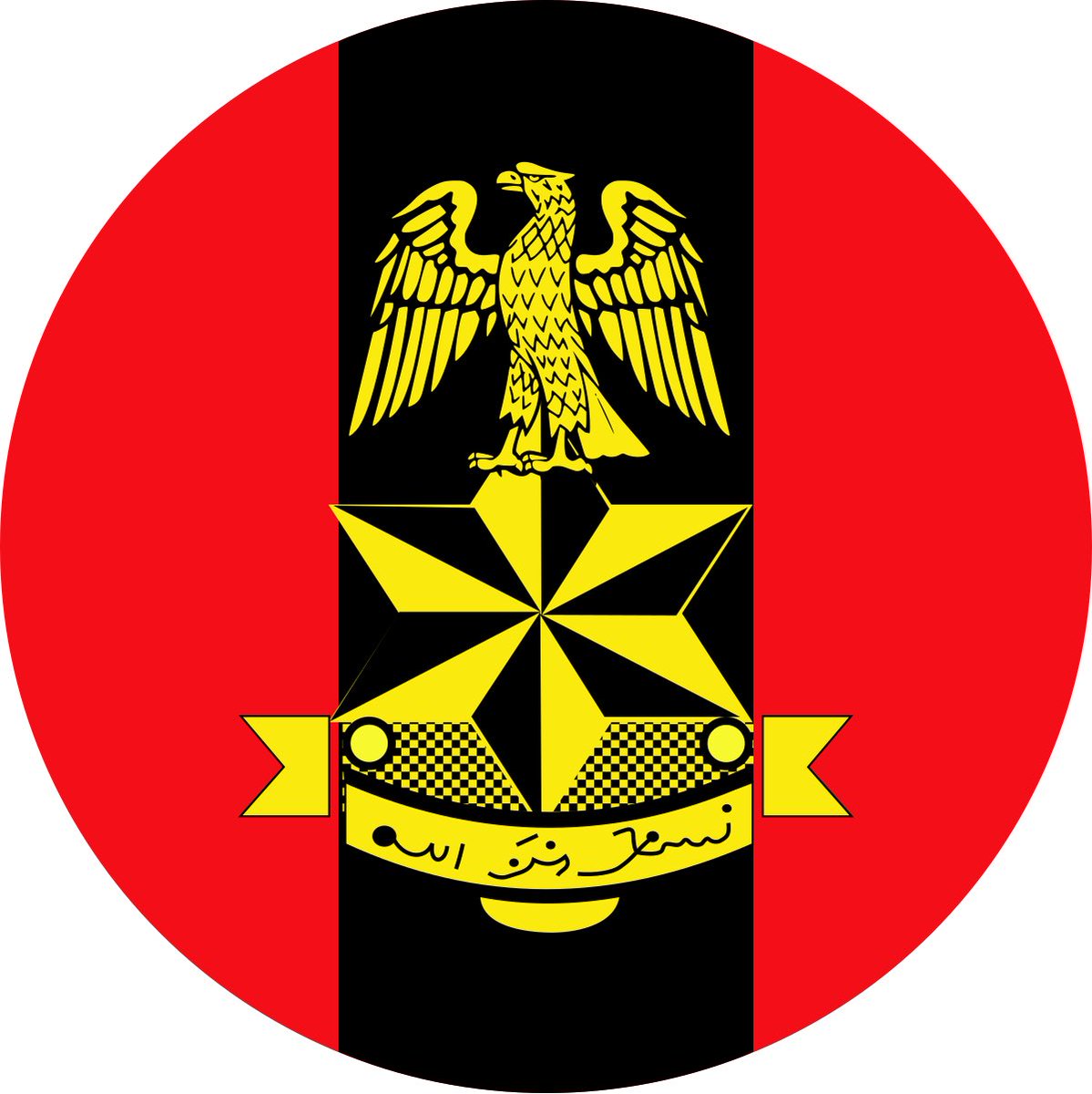 Row_Haastrup's tweet image. That Islamic inscription on the logo of the @HQNigerianArmy is enough reason to tell us all that they have an Islamic root & would support anything Islam over any other form of religion, possibly back up the wiping off any group or persons that isn’t islam.
The @HQNigerianArmy…
