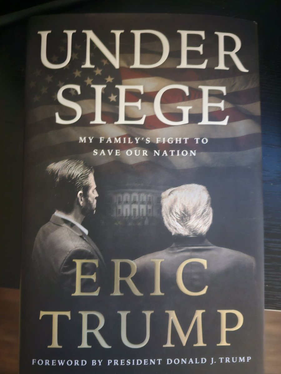 #undersiege Got my copy today <a href="/EricTrump/">Eric Trump</a> ! #MAGA

🇺🇲🇺🇲🇺🇲🇺🇲