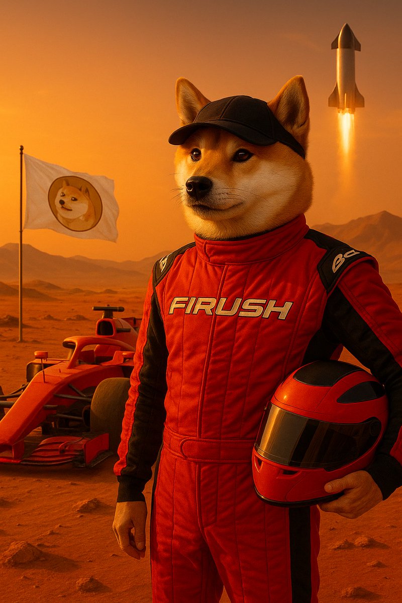 F1RUSH_'s tweet photo. The first pit stop on Mars will fly a Doge flag.
We’ll bring the car, @elonmusk 🏎️🚀 https://t.co/wU8FgFneGn