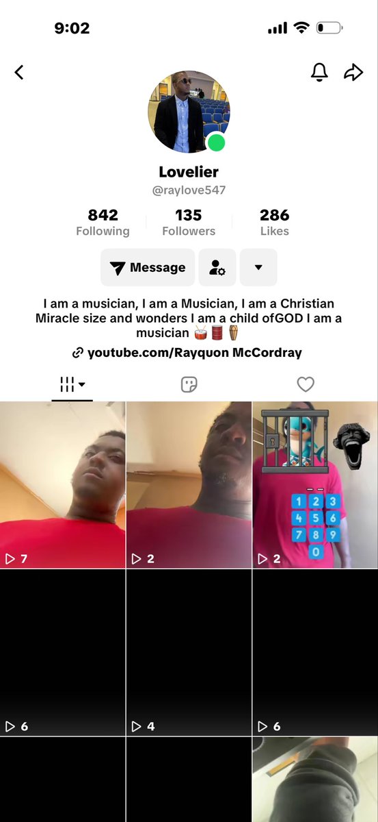 Zae's tweet image. Ok so I just got a weird text on TikTok I didn’t respond guys but I did screenshot! Ngl I was about to go off on dud but then as I read him looking threw his photos I’ve determined he’s slow or something 🤷🏿‍♂️ not saying it as a bad thing cause that’s what made me not carry him but…