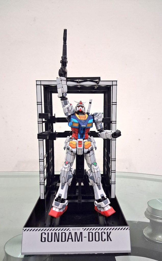 xiaohiro1971's tweet photo. RX-7800　ガンダム完成しました。😆 https://t.co/cxLcWwKgiF