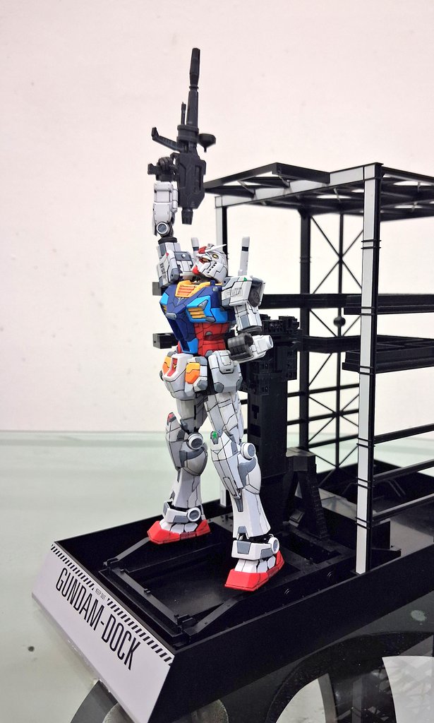 xiaohiro1971's tweet photo. RX-7800　ガンダム完成しました。😆 https://t.co/cxLcWwKgiF