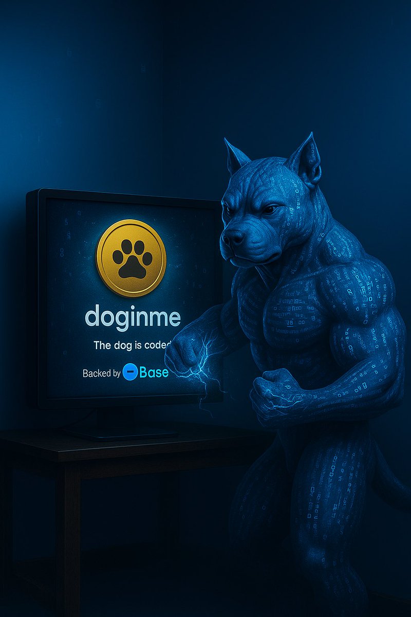 Rod65276448's tweet image. $DOGINME is more than a token  it’s built on vision, conviction, and community.
Backed by @base , powered by purpose.
The dog is coded. 🐾💻 #DOGINME #Based 🚀🚀🚀🚀🚀