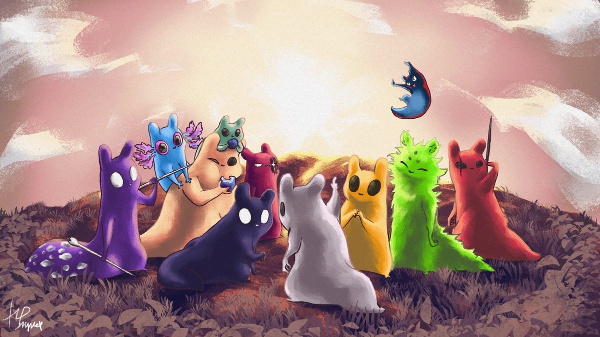 embarking on whatever the future holds
#Rainworld #rainworldart