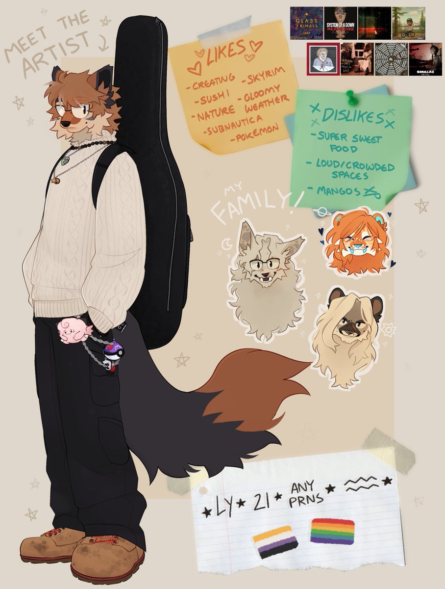 bc its been a while an bc i have a handful of new followerz #MeetTheArtist