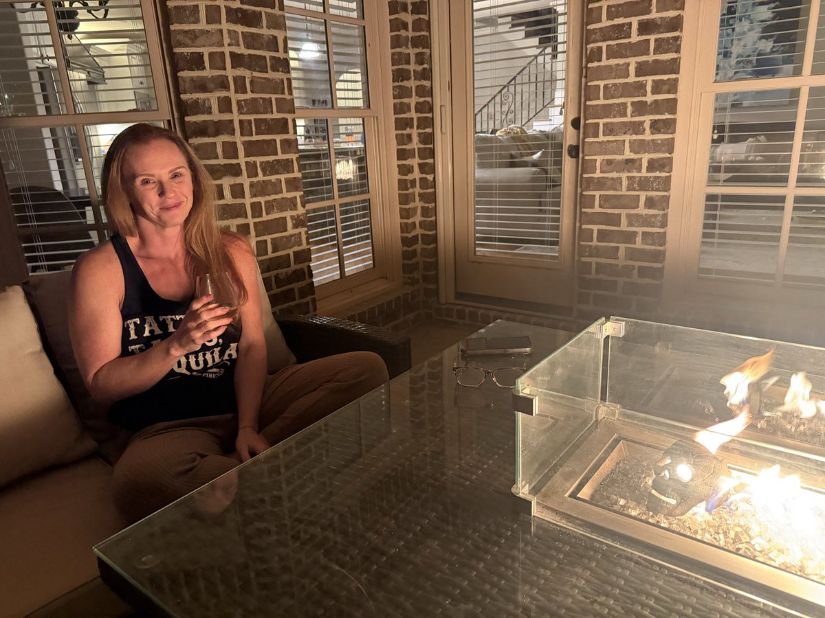 Regularly people ask me why sometimes I fly home between trips for just 18 hours. This. This is why. #MyEverything #FirePitTherapy