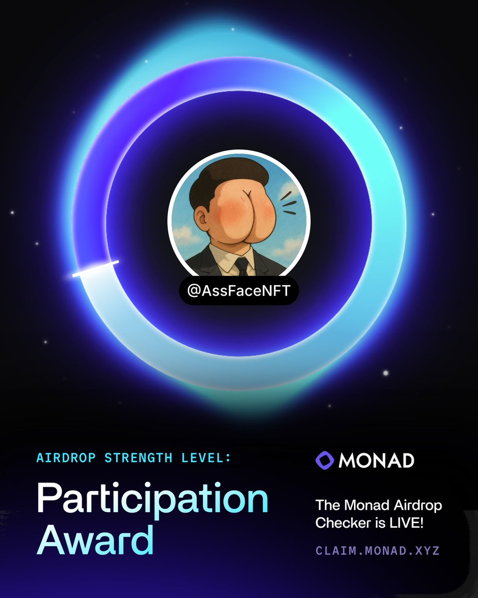 Ass Face ⛩️✨ (@assfacenft) on Twitter photo Hey frens, I'm eligible for smthn!
See you on October 28th 🎁 Hey frens, I'm eligible for smthn!
See you on October 28th 🎁