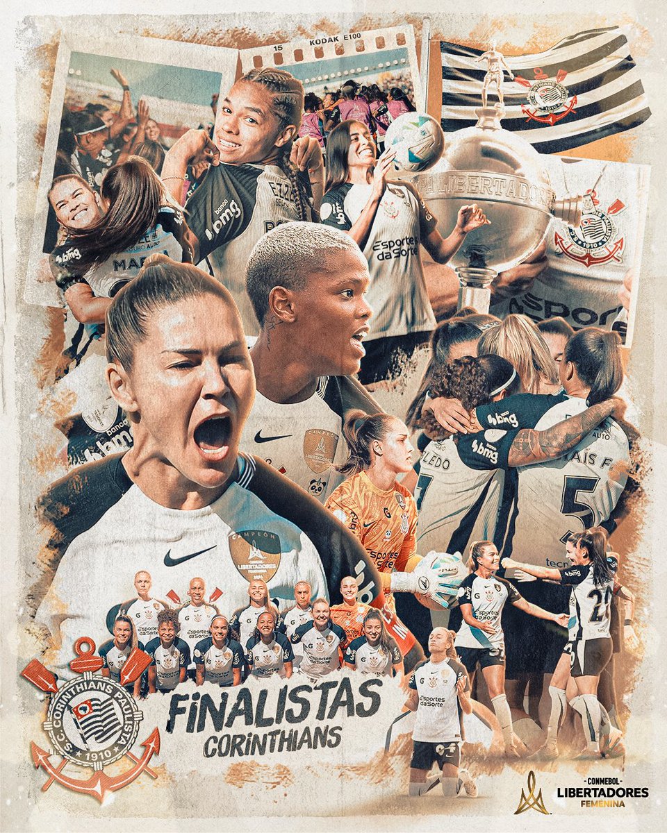 LAS CAMPEONAS DEFENSORAS AVANZARON: Corinthians 🇧🇷 ¡ENFRENTARÁ! a Deportivo Cali 🇨🇴 por el título de la #LibertadoresFEM. Empataron 1-1 frente Ferroviaria 🇧🇷 y se impusieron 6-5 en los penales

🔸La final se jugará el sábado (18/10), a las 6:00 PM (COL)

#LaGloriaEsDeEllas