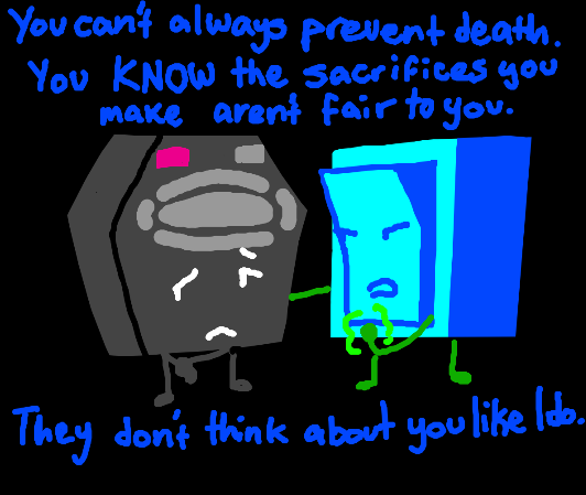 day 397 of drawing liy every day until she wins TPOT. Anti Death PACT propaganda