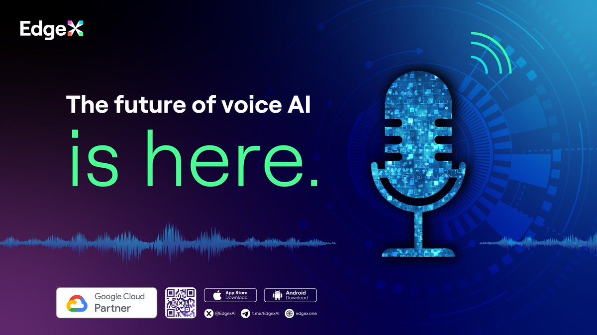 EdgeAILabs's tweet photo. Experience high-quality, low-latency voice generation built for creators, agents, and real-time apps.
The future of voice AI is here.
#EdgeXTTS https://t.co/yNS8MTr3Wa