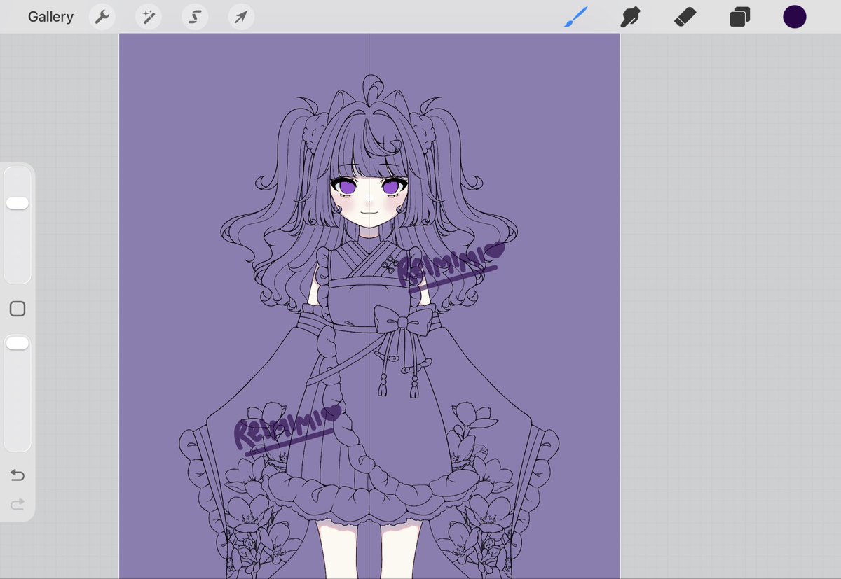 Wip for upcoming adoptable 🫶🏼