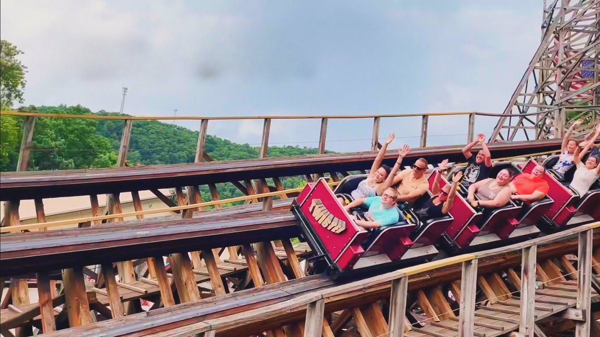 At #78, a forgotten GEM of a wooden roller coaster- its Twister at Knoebels! It might not have the airtime of the other notable coaster here, but it definitely beats it with laterals and an extremely creative layout!! Twister is not to be slept on, so worthy of the Top 100!