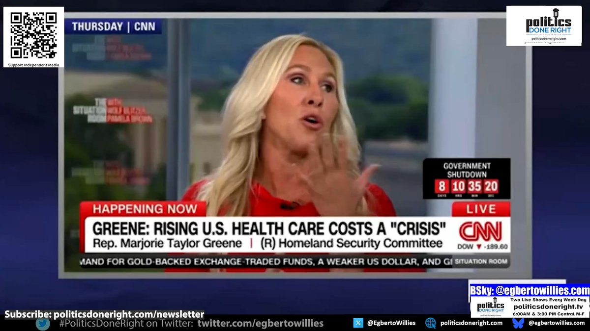Egberto Willies, Politics Done Right host ๐บ๐ฒ๐ต๐ฆ (@egbertowillies) on Twitter photo Marjorie Taylor Green flips as Trumpโs healthcare Obamacare / Affordable Care Act (ACA) lies, ICE bribes, and tariffs collapse under scrutiny from voters and independent media., by <a href="/EgbertoWillies/">Egberto Willies, Politics Done Right host ๐บ๐ฒ๐ต๐ฆ</a> open.substack.com/pub/egberto/p/โฆ Marjorie Taylor Green flips as Trumpโs healthcare Obamacare / Affordable Care Act (ACA) lies, ICE bribes, and tariffs collapse under scrutiny from voters and independent media., by <a href="/EgbertoWillies/">Egberto Willies, Politics Done Right host ๐บ๐ฒ๐ต๐ฆ</a> open.substack.com/pub/egberto/p/โฆ