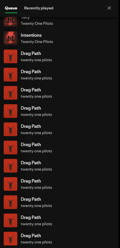 Queue of death and despair