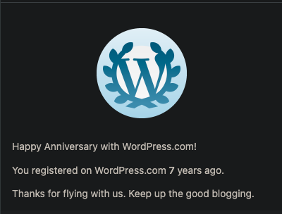 WorldsUnlikeOO's tweet photo. It's my #blogiversary! Worlds Unlike Our Own turns 7 years old today! https://t.co/72BZhNQp45
